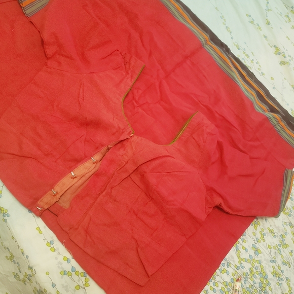 Traditional bengali saree with blouse full cotton - Picture 10 of 15